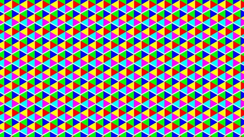 Grid of Triangular Pie Slices Fitted Into Hex Grid Moving Downwards Stock Footage 140920166
