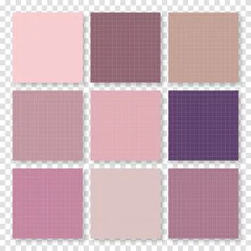 Grid vector background set. Pattern abstract geometry grid template backdrop. Illustrazione stock