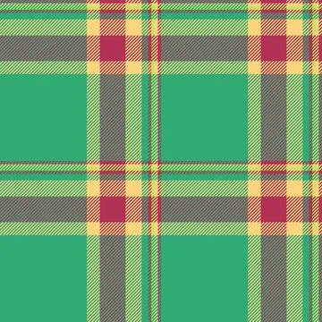 Grid vector background textile, dye fabric tartan seamless. Tablecloth patt.. Stock Illustration