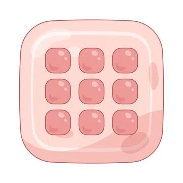 Grid view Stock Illustration