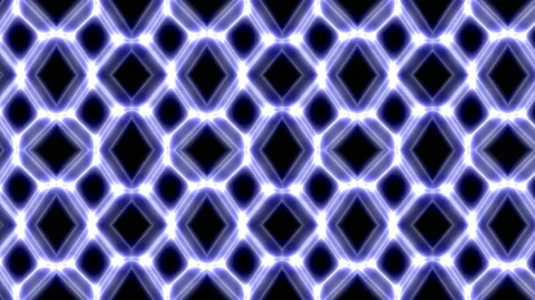 Grid of Wall of Glass Lightning Cubes Folding Stock Footage 139737912