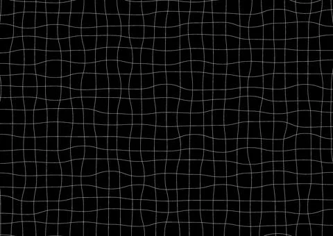 Grid Warped Wave Abstract Minimal Geometry Black White Pattern Background イラスト素材