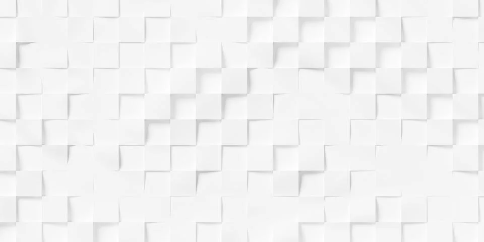 Grid of wave offset white squares or boxes geometry background wallpaper ba.. Stock Illustration