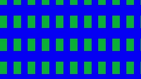 Grid wipe square rectangle shape transition animation background on green Stock Footage 269135999