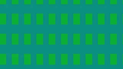 Grid wipe square rectangle shape transition animation background on green Stock Footage 269137943