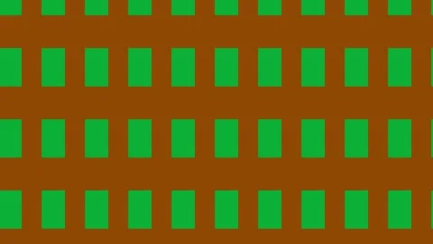 Grid wipe square rectangle shape transition animation background on green Stock Footage 269137948