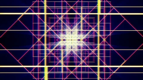 Grid Zoom Purple 2 Stock Footage 74854454