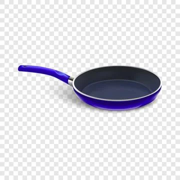 Griddle icon, realistic style Illustrazione stock
