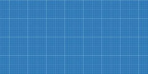 Gridpaper blueprint blue graph for plotting technical data and drafting blue Ilustración de archivo