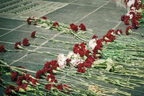 Grief, memory, mourning for the dead. Stock Photos