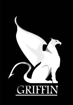 Griffin, gryphon, griffon Stock Illustration