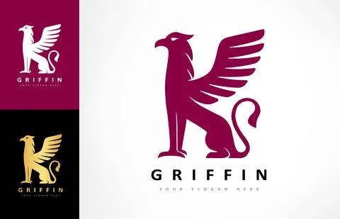Griffin logo vector. Stock Illustration