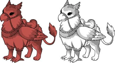 Griffins Stock Illustration
