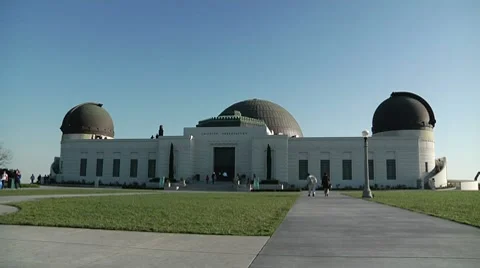 Griffith Observatory 0070NL Stock Footage 7467253