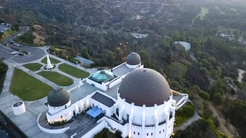 Griffith Observatory 360 Stock-Footage 108596696