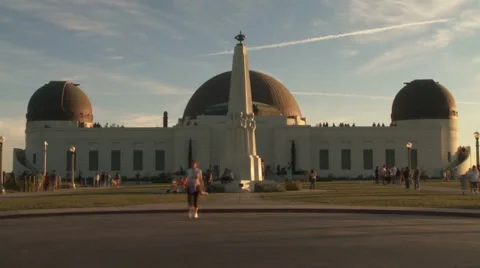 Griffith Observatory  Stock Footage 934338