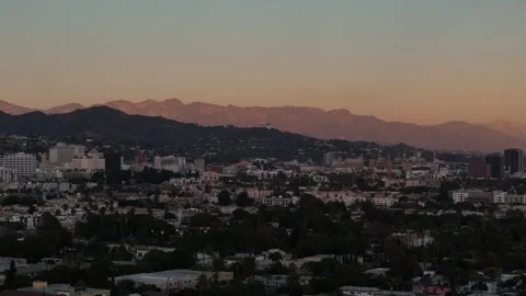 Griffith Observatory in Los Angeles, CA Stock Footage 295164822