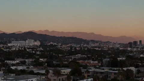 Griffith Observatory in Los Angeles, CA Video stock 295164839
