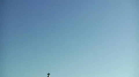 Griffith Observatory tilt down00515U Stock Footage 7138020