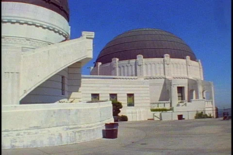 Griffith Park Observatory Stock-Footage 869364