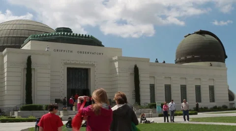 Griffith Park Observatory 库存影片 2833019