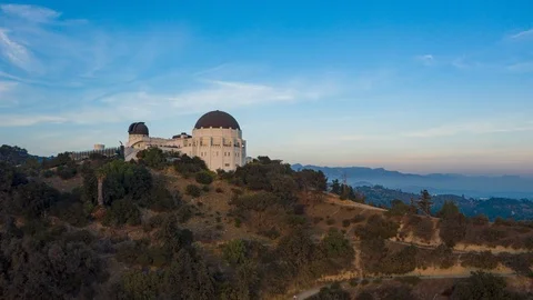 Griffith Park Observatory - Hyperlapse Stock Footage 120260464