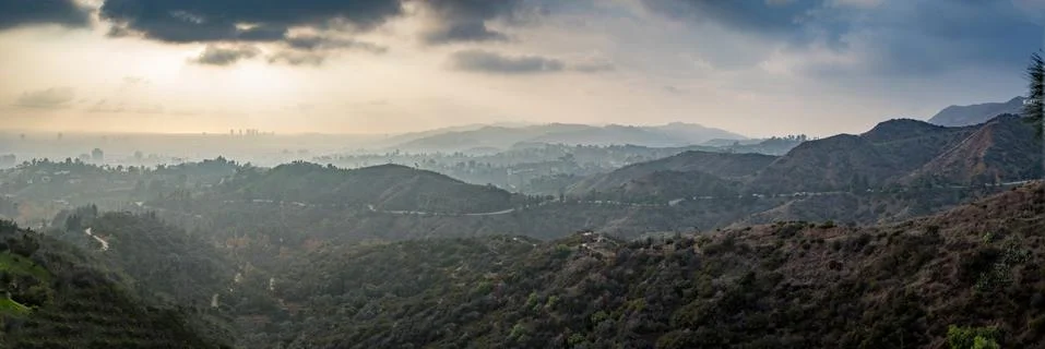 Griffith Park Panorama Foto stock