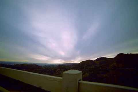 Griffith Park Sunset: Timelapse Splendor Stock Footage 68409154
