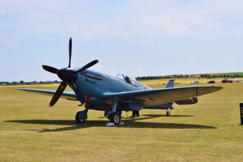Griffon Engine Spitfire Stock Photos