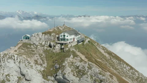 Grigna, hut on top, in Lombardy 스톡 동영상 150221990