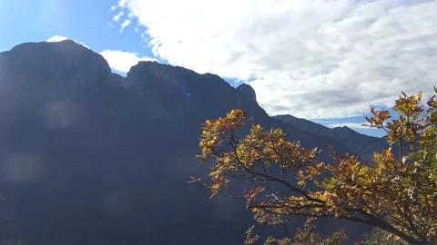 Grigna Mountain from Primaluna Video stock 141849058