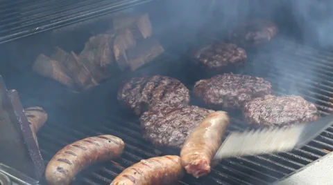 Grill 4 Stock Footage 5693484