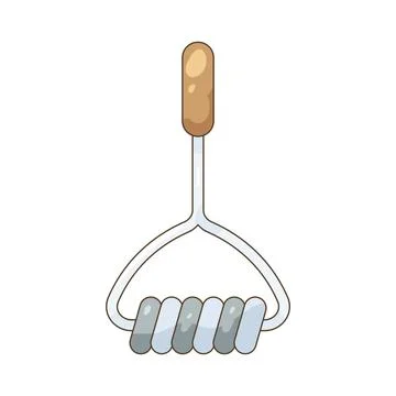 Grill brush Illustrazione stock