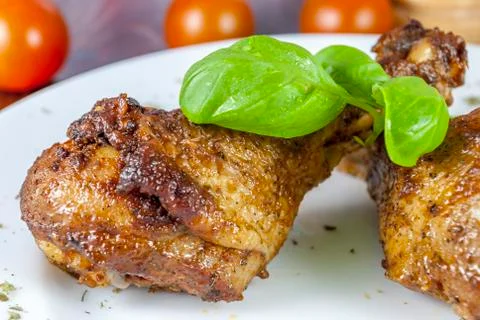 Grill chicken Stock Photos