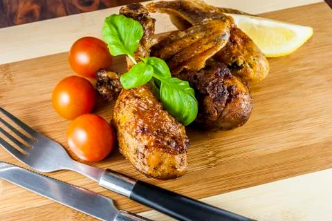 Grill chicken Stock Photos