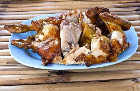 Grill chicken Stock Photos