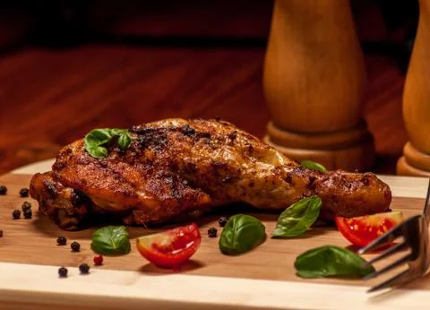 Grill chicken Stock Photos