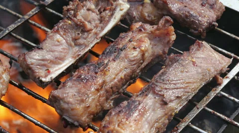 Grill Video stock 32254483