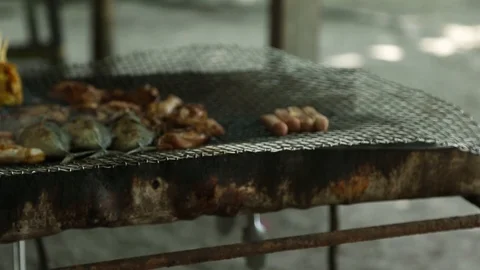 Grill Video stock 100854828