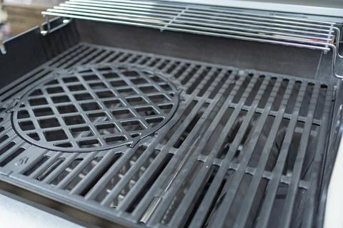 Grill grate close up Stock Photos