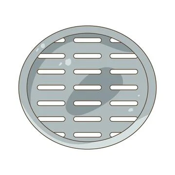 Grill grate Stock Illustration