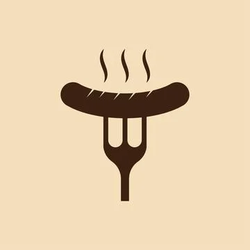 Grill icon vector Stockillustratie