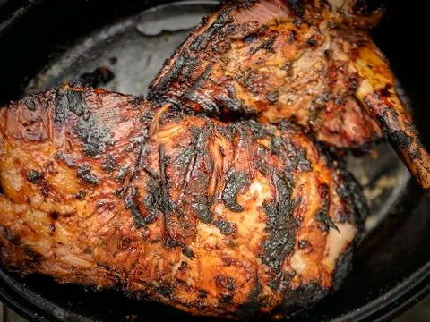 Grill meat BBQ Stock Photos