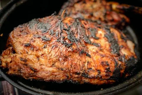 Grill meat BBQ Stock Photos