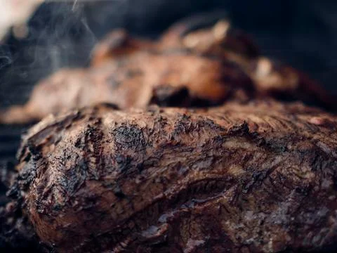Grill meat BBQ Stock Photos