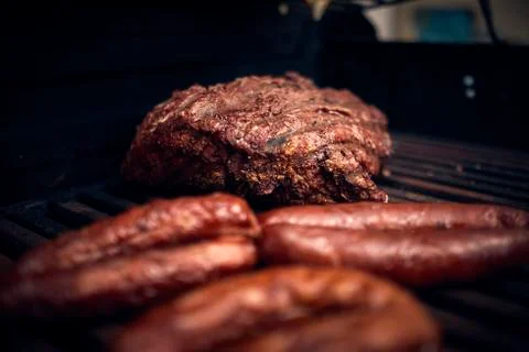 Grill meat BBQ Stock Photos