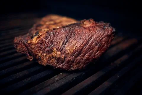Grill meat BBQ Foto stock