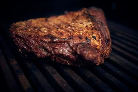 Grill meat BBQ Foto stock