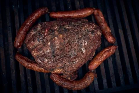Grill meat BBQ Stock Photos