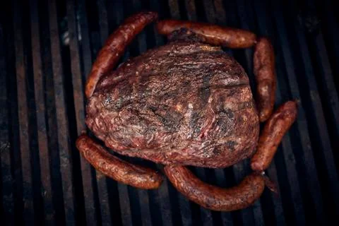 Grill meat BBQ Stock Photos